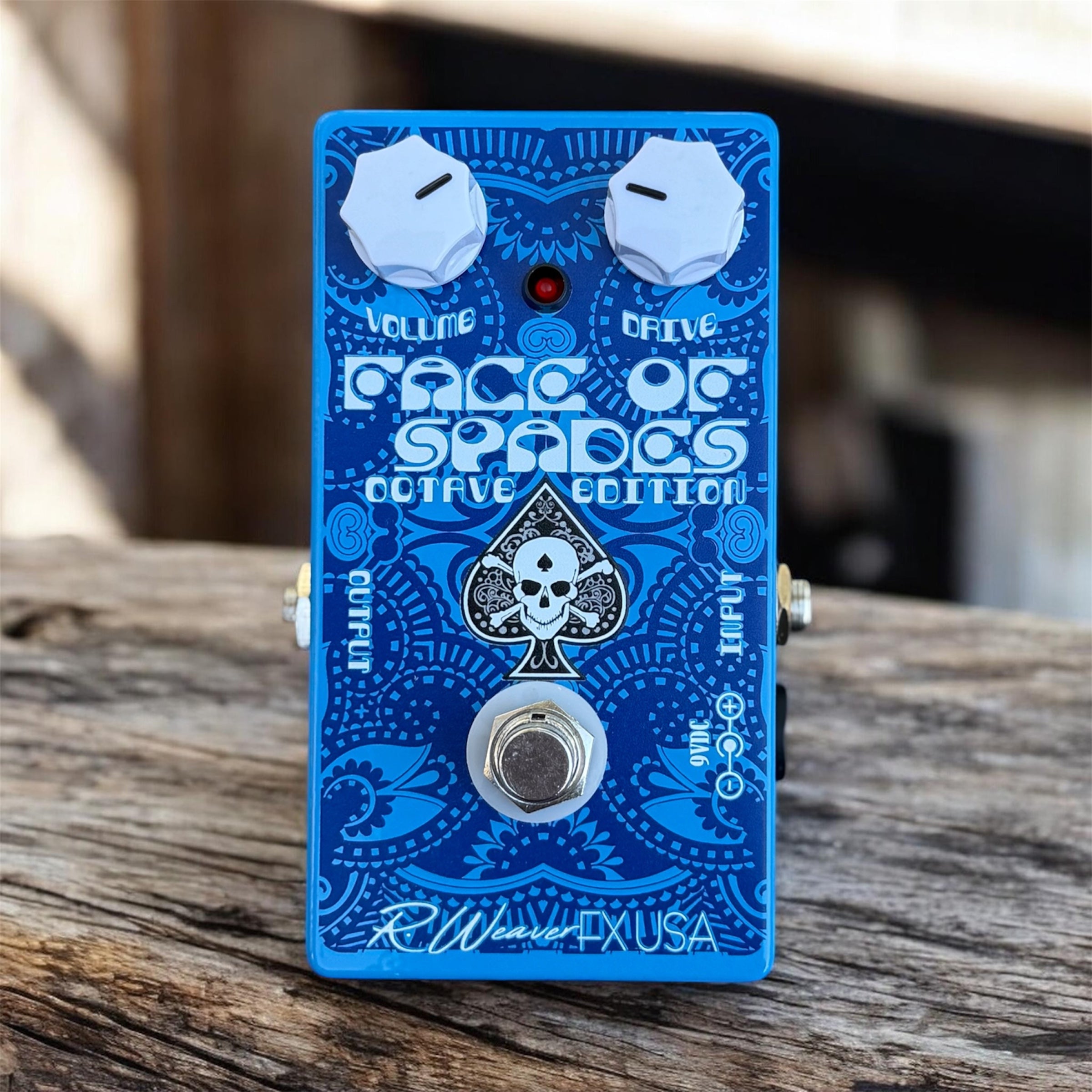 Face Of Spades Octave Edition – R Weaver FX Handbuilt Pedals