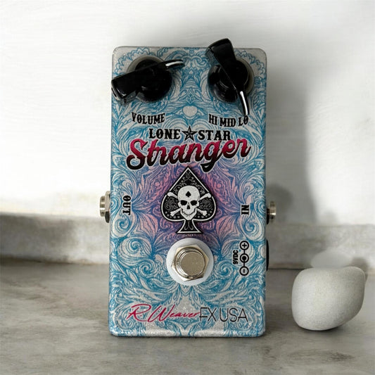 Lone Star Stranger Limited Edition Special Print Blue