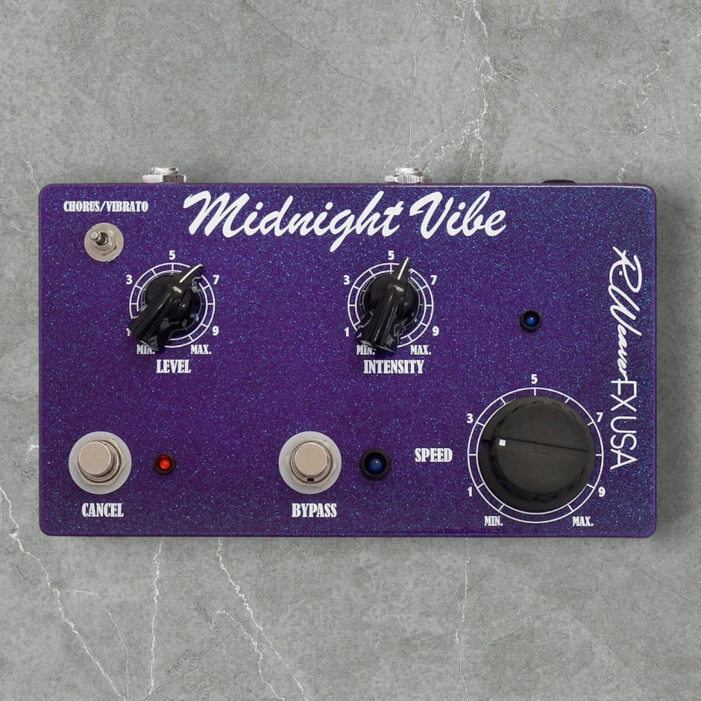 midnight vibe pedal Midnight Vibe – R Weaver FX Handbuilt Pedals